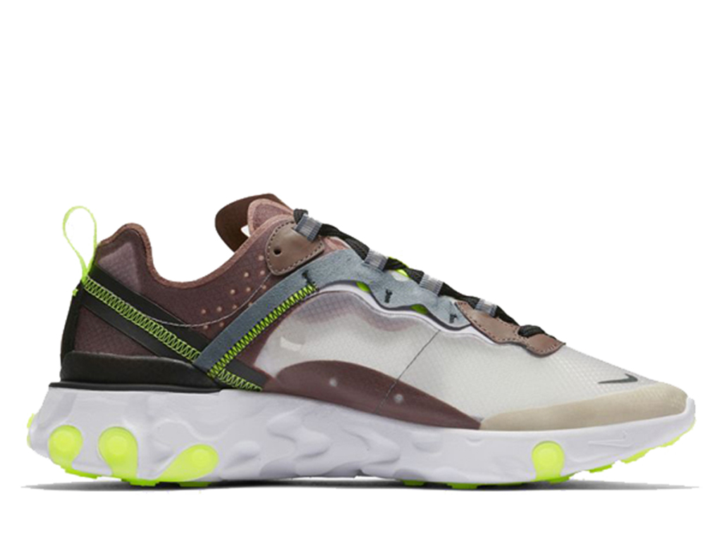 nike react element 87 femme brun